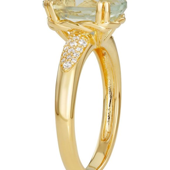 Green Quartz Ring - Picture 4 of 4